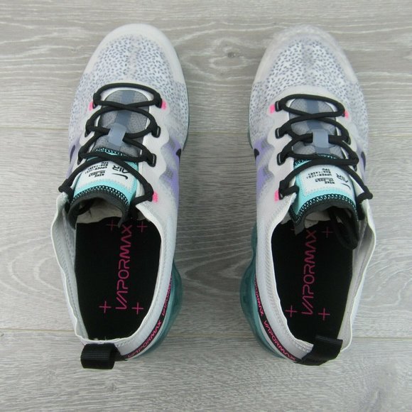 Nike Air VaporMax 2019 Running Shoes Platinum - Picture 6 of 8